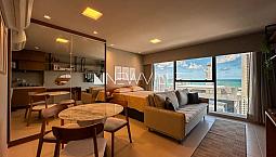 Aluguel De Studio No Condomínio Icon, Em Boa Viagem  30,75M², Mobiliado E Com Vista Para O