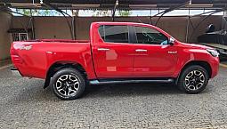 Hilux 21/21 Vermelha Semi Nova 38.000Km Único Dono