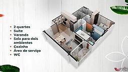 Apartamento De 2 Quartos E Suíte Na Várzea Por 204 Mil! Aproveite O Minha Casa Minha Vida!