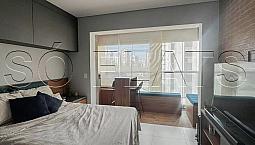 Studio Vn Álvaro Rodrigues, Flat Disponível Para Locação Contendo 32M² E 1 Dormitório.