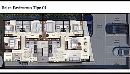 Cobertura Duplex Nos Bancários Com 150 Metros