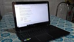 Notebook 2 E 1 Asus, 12 Ram, Hd 2tb, Intel I7, Tela Touch Tcreen