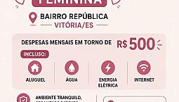 Quarto Em República Feminina 