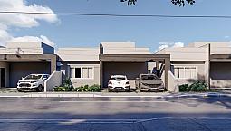 114/Vendo Casas Em Condominio Fechado No Turu Com 3 Quartos, 2 Banheiros, Entrada Facilita