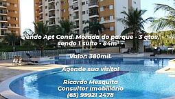 Apt Cond. M. Do Parque- 3Qtos,(1S)-84M²