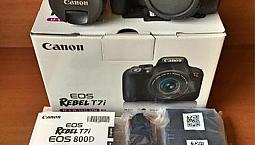 Nova Câmera Canon T7I Com Lente 18-55 Lançamento Wi-Fi