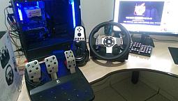 Volante G27 Da Logitech + Jogo Original Para Pc