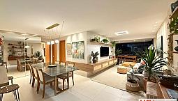 Apartamento Com 130 M² E 3 Suítes, Próximo Ao Parque Parahyba, No Jardim Oceania
