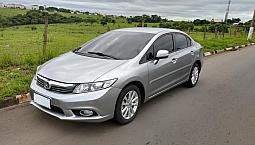 Honda Civic Lxr 2014 Com Central Multimídia Ipva Pago