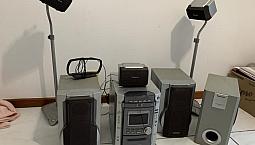Home Theater Panasonic 7 Peças