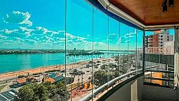 Viva O Privilégio De Morar Com Vista Para O Rio Em Apartamento De Alto Padrão