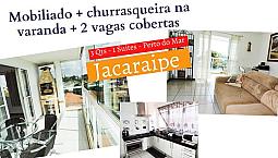 Apartamento Mobiliado Com Churrasqueira Privativa Na Varanda!
