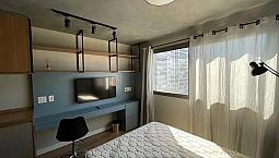 Studio Mobiliado De 27M²  Prédio Novo Com Lazer Completo  Próximo Ao Metrô Santa Cruz E Un