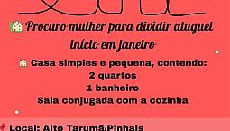 Quarto/Casa Para Moça Em Pinhais