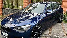 Bmw 116I Turbo - Azul - Aro 18 - Mecânica Nova
