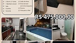 Apartamento Para Venda Tem 83 Metros Quadrados Com 2 Quartos