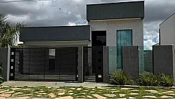 Casa Moderna Para Aluguel Em Condomínio Fechado Com Piscina E Área Gourmet