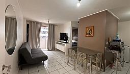 Apartamento Q/S Mobiliado Beira Mar - Pajuçara 