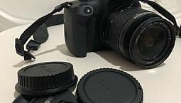 Vendo Câmera Canon T100 Completa