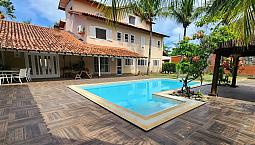 Barra - Ampla Casa Com 5 Suítes, Piscina, Sauna, Churrasqueira E Casa De Caseiro Para Loca