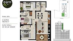 Agio Apartamento Opus Gyro O2 Reserva Ybiti Entrega Nov 2025 ( Este Ano ) 