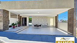 Casa Ampla 2/4 Com Suíte E área Gourmet No Condomínio Villa Jardim, Bairro Sim