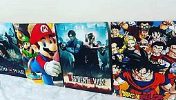 6 Quadros Por 50,00 Decore Seu Ambiente