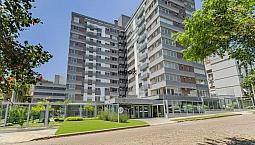 Studio Semi Mobiliado Com 30M² Privativos, Churrasqueira E 1 Vaga No Bairro Moinhos De Ven