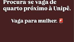 Procura-Se Vaga De Quarto Para Mulher 