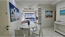 Locação Apartamento Mobiliado Com 3 Quartos Sendo 1 Suíte Em Boa Viagem - Recife