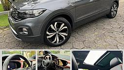 T-Cross Comfortline 200 Tsi - C/Teto Solar + Banco De Couro + Painel Tft                