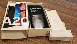 Samsung A20 32Gb Dual Lacrados Nota Fiscal (Preto/Azul)