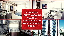 Apartamento 2 Quartos Em 56M² Com 1 Vaga Em Santa Tereza - Maravilhoso