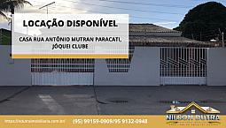 Casa Disponível Para Locação Na Rua Antonio Mutran Paracati, N° 232, Joquei Clube.