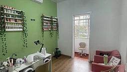 Sala Dentro De Um Salão De Beleza 
