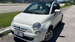 Fiat 500 Cult (Raridade) Câmbio Manual + Teto Solar