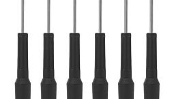 Kit De Chave Torx De Precisão - Jogo Com 6 Chaves T4 A T9