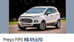 Ford Eco Sport 1.6 2017 Único Dono.