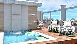 Cobertura Duplex 360M² Com Piscina E Mobiliado | 5 Quartos Sendo 5 Suites | 7 Banheiros | 