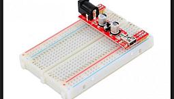 Cod-Am236  Módulo Fonte Alimentação Protoboard Mb-102 3,3V 5V Arduino Automação