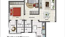 Apartamento À Venda No Florença Com 2 Quartos E 52M²