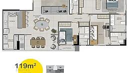 Apto. 702, Com 119 M², Da Torre My Dream Do Moove Da Brasal. Novo.