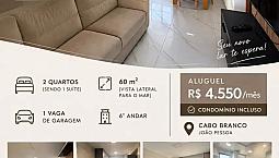 Aluga-se | Cabo Branco