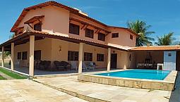 Alugo Casa Com 5 Suítes Todas Com Ar-Condicionado, Piscina, Churrasqueira, Campo De Vôlei