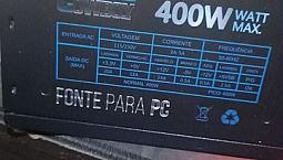 Fonte 400W