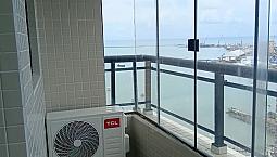 Apartamento Mobiliado Na Beira Mar 