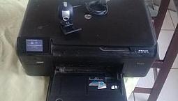 Impressora Hp De Cartuchos, Wifi, Scanner E Uma Web Cam