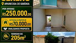 Casa Por Apenas R$250.000,00 No Buriti Sereno