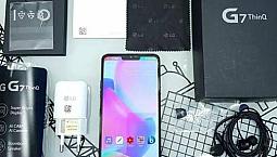 Lg G7 Azul Turquesa (Impecável) Com Chip Snapdragon845