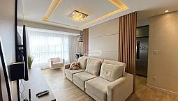 Lindo Apartamento Semimobiliado, Com 1 Suíte E 2 Demi-Suítes, No Bairro Fortaleza Em Blume